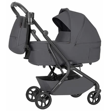 Универсальная коляска 2 в 1 Carrello Magia CRL-6655 Elm Grey серая с чехлом на ножки